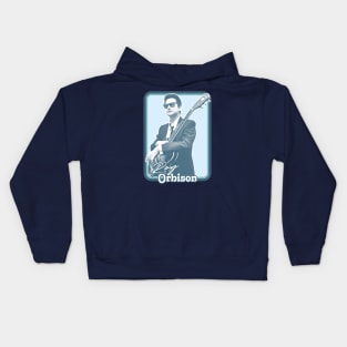 Roy Orbison / Vintage Aesthetic Design Fan Art Kids Hoodie